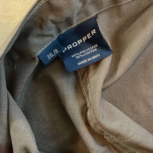 Proper Men’s BDU Trouser Slacks Pants Cargo Pants Sz 3XLR Adjustable Waist & Leg - Picture 7 of 12